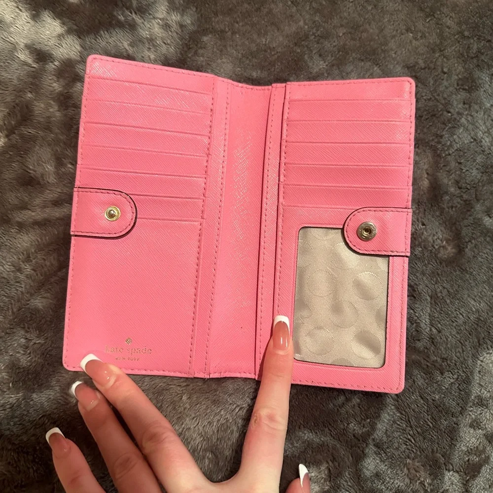 Pink Kate Spade Wallet - Picture 2 of 3